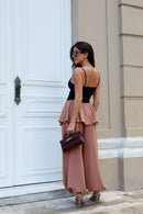 CALÇA PEPLUM GERBERA