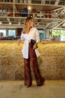 CALÇA RENDA ATELIER