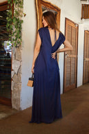 VESTIDO LONGO ABISSAL COLOR