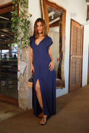 VESTIDO LONGO ABISSAL COLOR