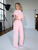 BLUSA CROPPED SOFT CREAM