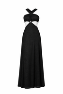 VESTIDO LONGO PLATINE