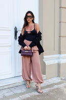 CALÇA PEPLUM GERBERA