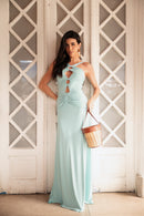 VESTIDO LONGO ARGOLAS AMALFI * PRÉ VENDA *