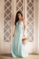 VESTIDO LONGO ARGOLAS AMALFI * PRÉ VENDA *