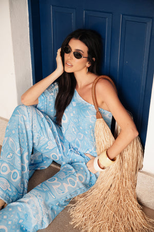 BLUSA PORTO CELESTE