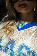 BLUSA EM RENDA BOSSA DO JOGO