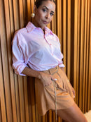 CAMISA EM TRICOLINE CORA