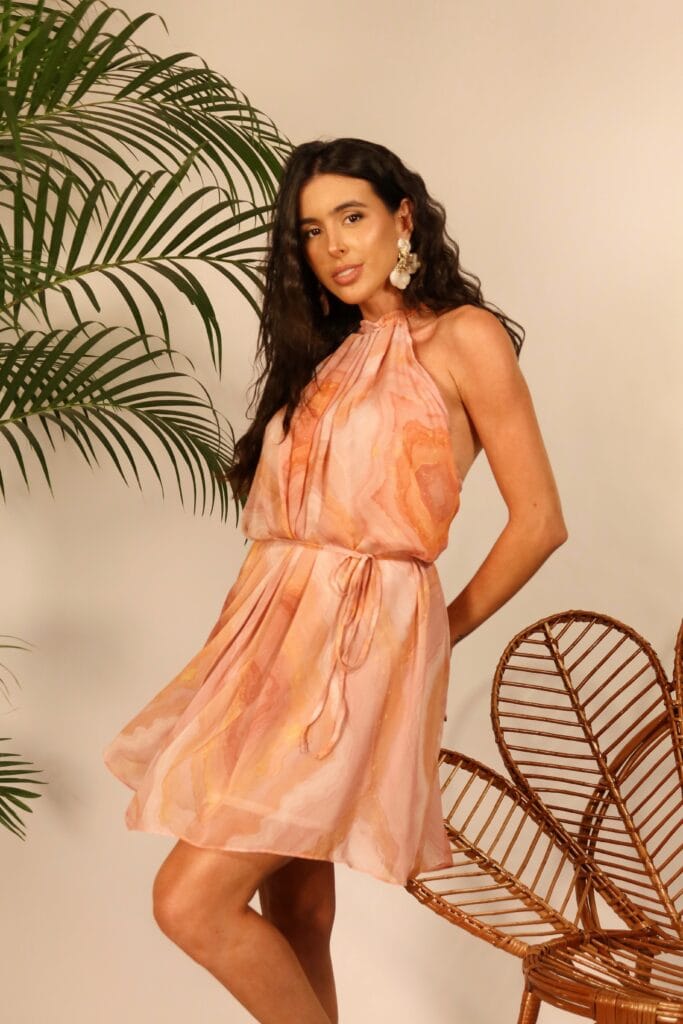 Vestido Curto Bubble