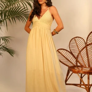 VESTIDO LONGO CRISTALE - P