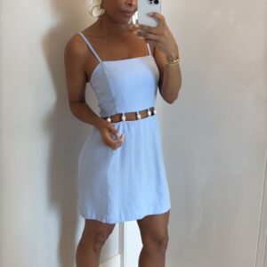 VESTIDO CURTO AREIA E BRISA