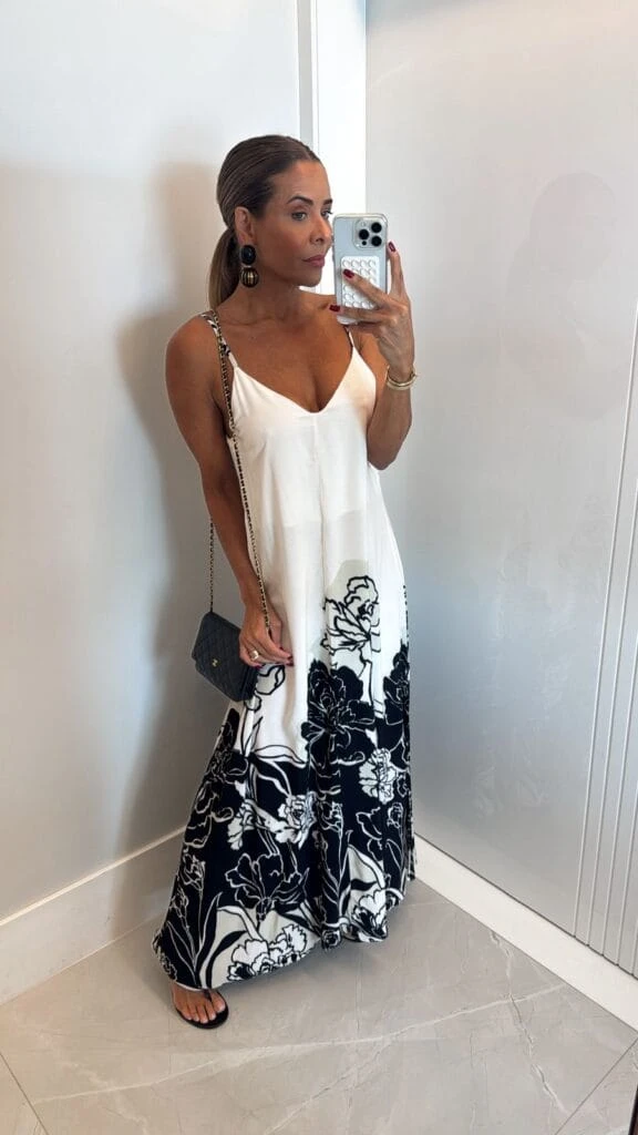 VESTIDO LONGO FLORAMA