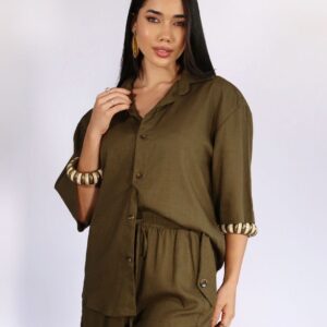 Conjunto Short Lunara Collor - M