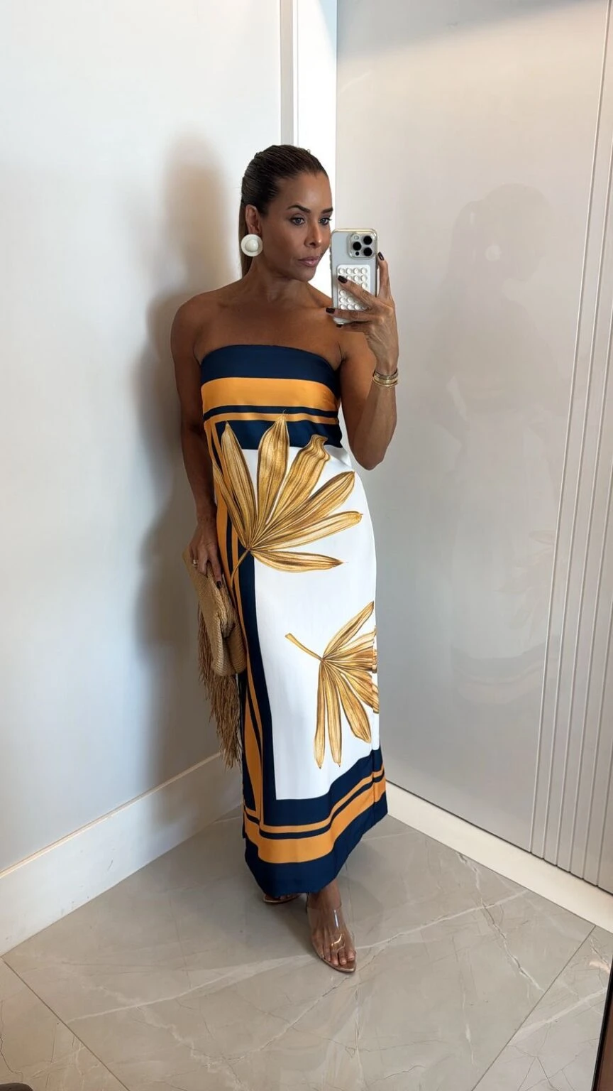 VESTIDO MIDI FIM DE TARDE