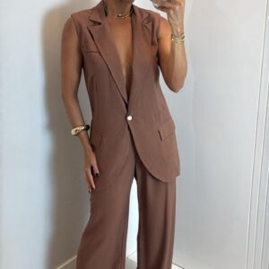 CONJUNTO DE CALÇA COM COLETE SPICE