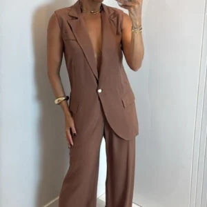 CONJUNTO DE CALÇA COM COLETE SPICE