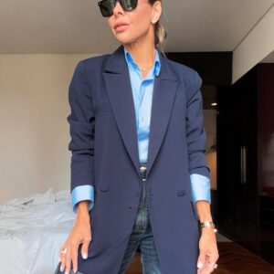 BLAZER ALFAIATARIA NAVY